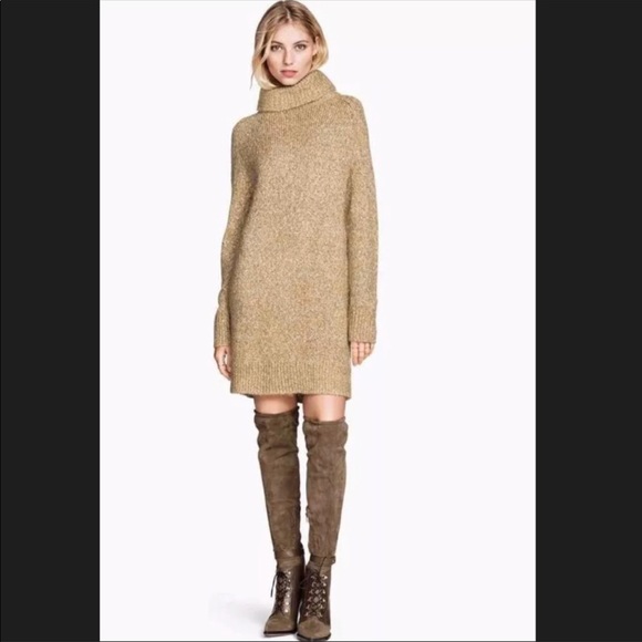 h&m oversized sweater dress